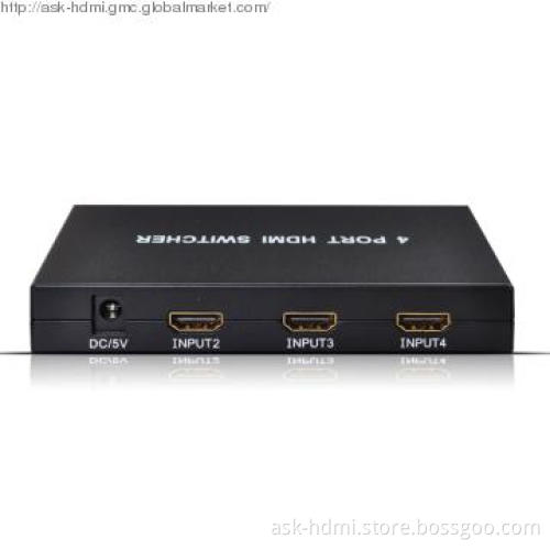 4 input 1 output  HDMI Switcher  4KX2K 1.4V
